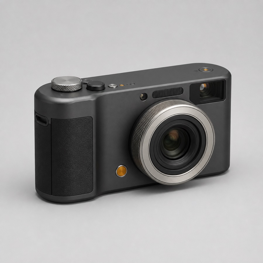 Camera with PBR materials