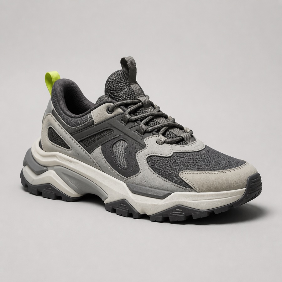 Running shoe image-to-3D input